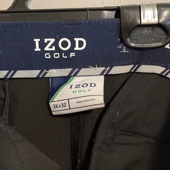 IZod Men’s Golf Black Pants - Picture 5 of 5